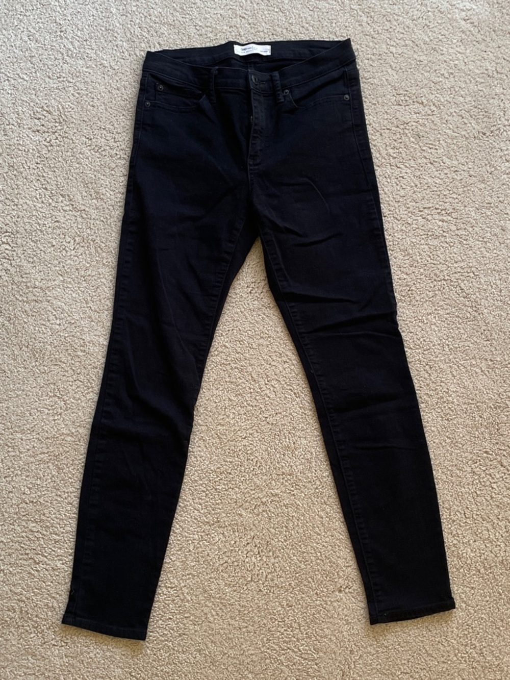 GAP True Skinny Jeans Black 28R GAP For Good